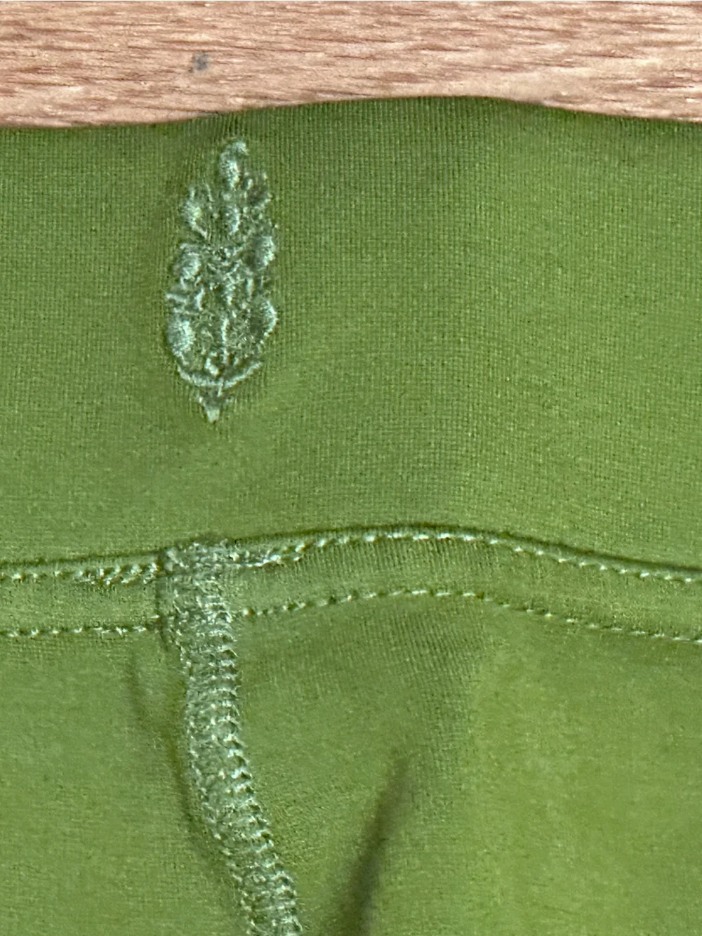 Free People Olive Green Skinny Joggers with Ribbing and Ankle Zippers
